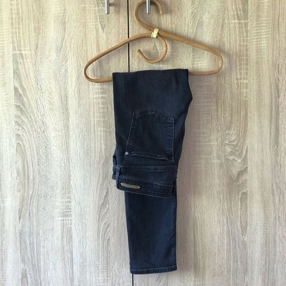 Anthropology Super script high rise skinny jeans - Picture 2 of 8